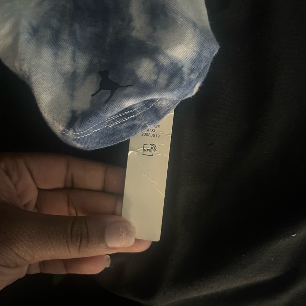 Blue Tie-Dye Shirt PINK